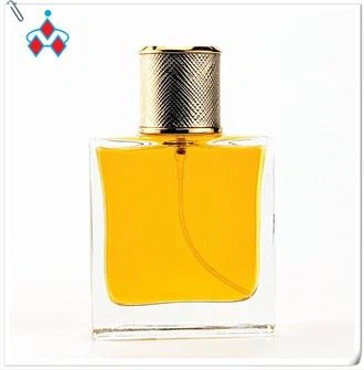 Recipient de parfum din sticla transparenta