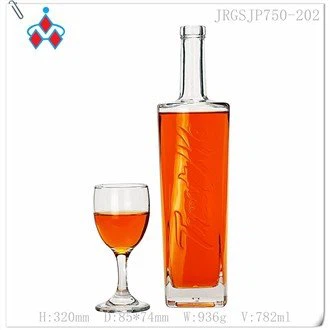 Sticle de tequila din sticlă